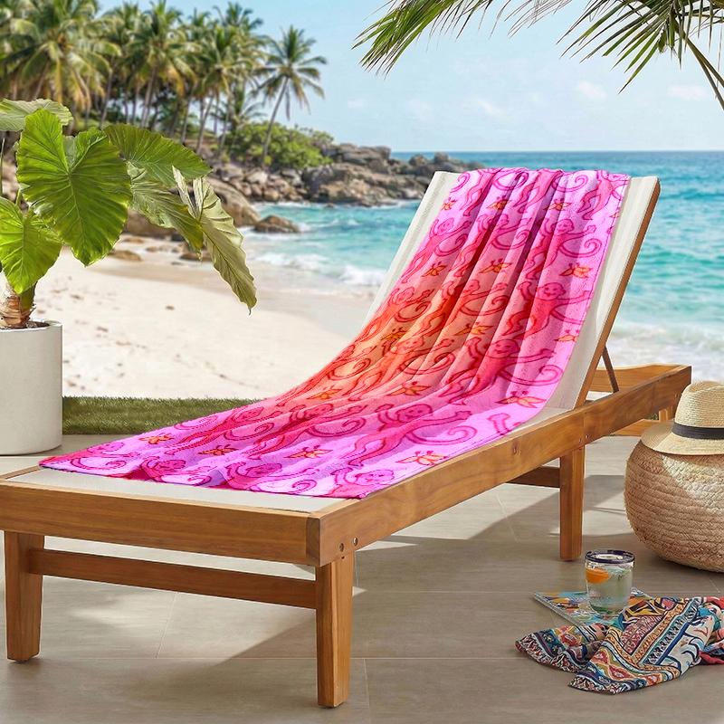 Monkey Fashion Beach Towel: Ideal for Summer Adventures Soft, absorbent and quick drying suitable for swimming and bathing