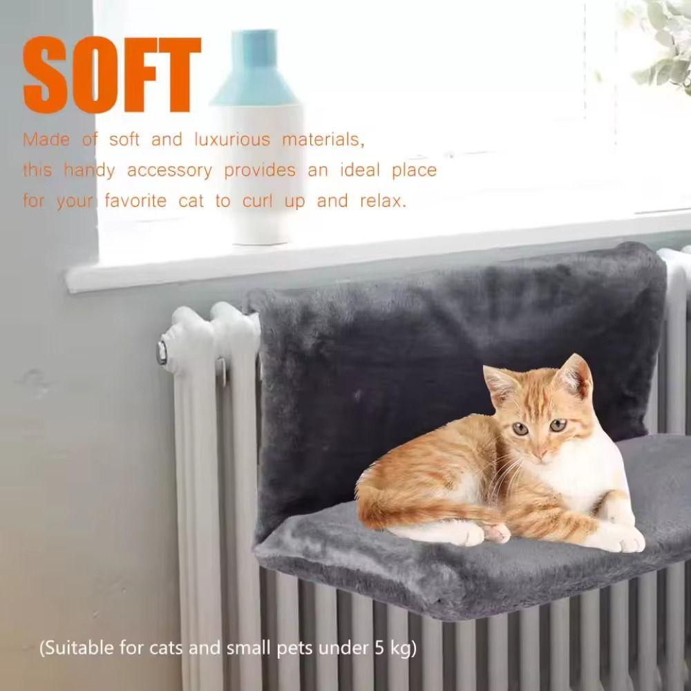 Metal Frame Hanging Cat Bed Comfortable Cat Sleeping Rest Wall Mount Cat Nest  Pet Sleeping