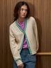 Sienne Cleo Cable Cardigan (Ivory)