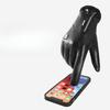 Cycling Gloves Men's Winter Plus Velvet Warm Touch Screen Korean Version of Cycling Waterproof Windproof Sports Outdoor Gloves PU