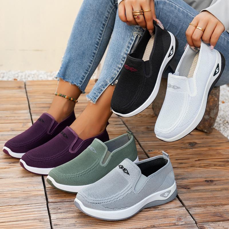 women's shoes, solid color soft women's single shoes, casual sneaker, fashion must match beautiful girls shoes woman