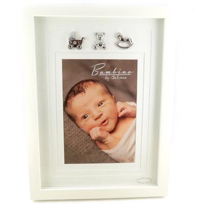 [L3225] - Fotorahmen 'Mon Ange' Elfenbeinholz (13x18 cm)