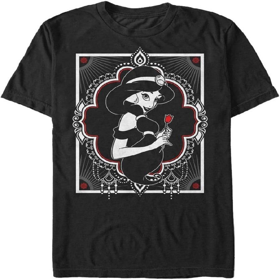 Мужская футболка Disney Аладдин Жасмин Хна Геометрический Графический Рисунок S