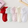 Baby Cotton Socks Kids Girl  Soild Color Baby Thin Mesh Socks for Girls Lace Fashion Soft Beauty Toddler Children's Sock Summer