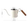 Hand-brewed Coffee Pot Brewing Kettle Ring Wooden Handle Stainless Steel Fine Mouth Drip Kettle Manual Brewing Coffee Machine