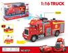 Toy Story Mcqueen Fire Truck Simulation With Light Music Rescue Engineering Car Children Toy Fire Sprinkler Truck Models