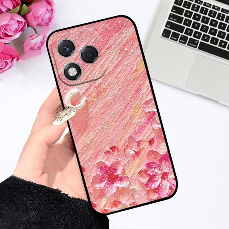For Honor 400 Lite 5G Soft Phone Case ABR-NX1 Cartoon Printing Silicone TPU Back Coque Cover For Honor 200 Lite Protector Shells
