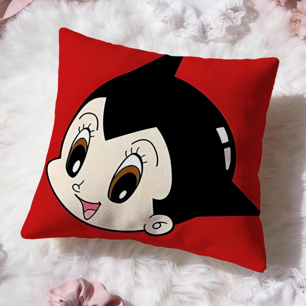 classic anime a-Astro Boy Cushion Cover Premium Comfort Reversible Pillow Cove -Two in One Design for Any Room & Car Interior