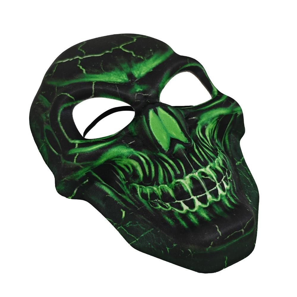Soft Halloween Mask EVA Ghost Skull Mask Horrible Skull Face Cover  Party