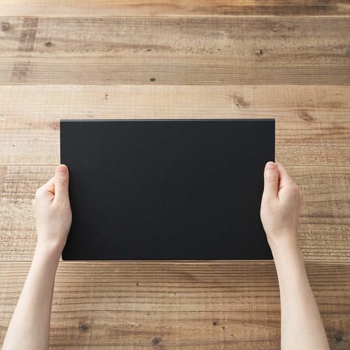 H Concept (H Concept) H Tag Cutting Mat S (DH-010-S) Black, Foldable, Space-Saving, Double-Sided, for Outdoor Use