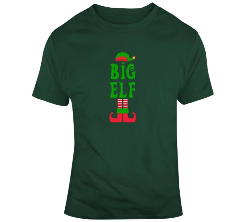 

Big Elf Christmas Holiday Design Gift Buddy T Shirt S