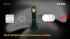 Vortex TO101 Work and Emergency Rechargeable Flashlight with Charging Side Magnetic Max 1200 Lumens 2-in-1 Dock, 7/24 Lighting, Base,