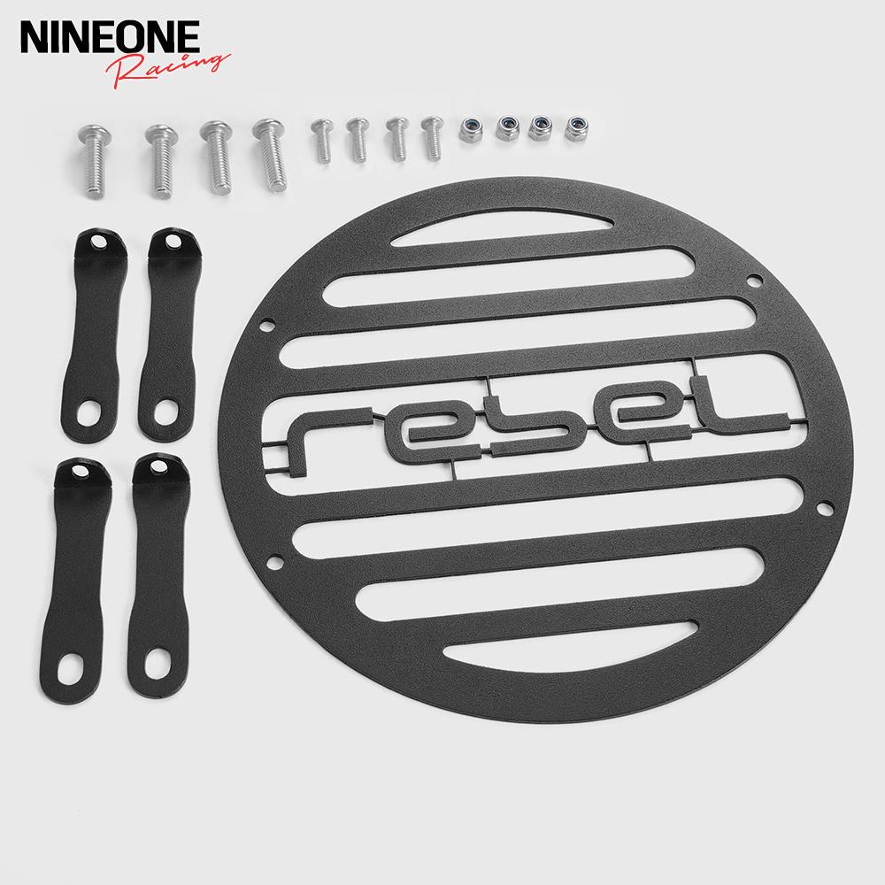 Motorcycle Headlight Protection Cover Grille Protection Mesh Headlight Cover For HONDA Rebel CMX 250 300 500 1100 2021-2025