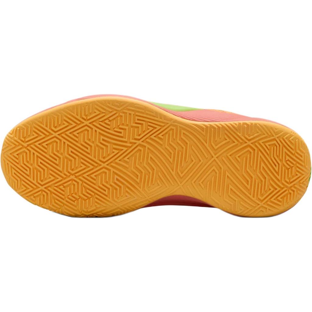 Nike Giannis Freak 6 Anti Slip Wear Resistant Low Top Children's Basketball Shoes Orange Yellow Sneakers FQ7378-601