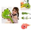 Cute Dinosaur Plush Toy Pillow For Kids Room Decoration Red And Green, 58cm And 75cm