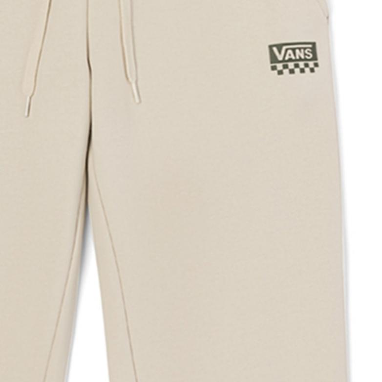 Vans Solid Color Knitted Cuffed Sports Pants Unisex Bottoms Beige VN0009122N1