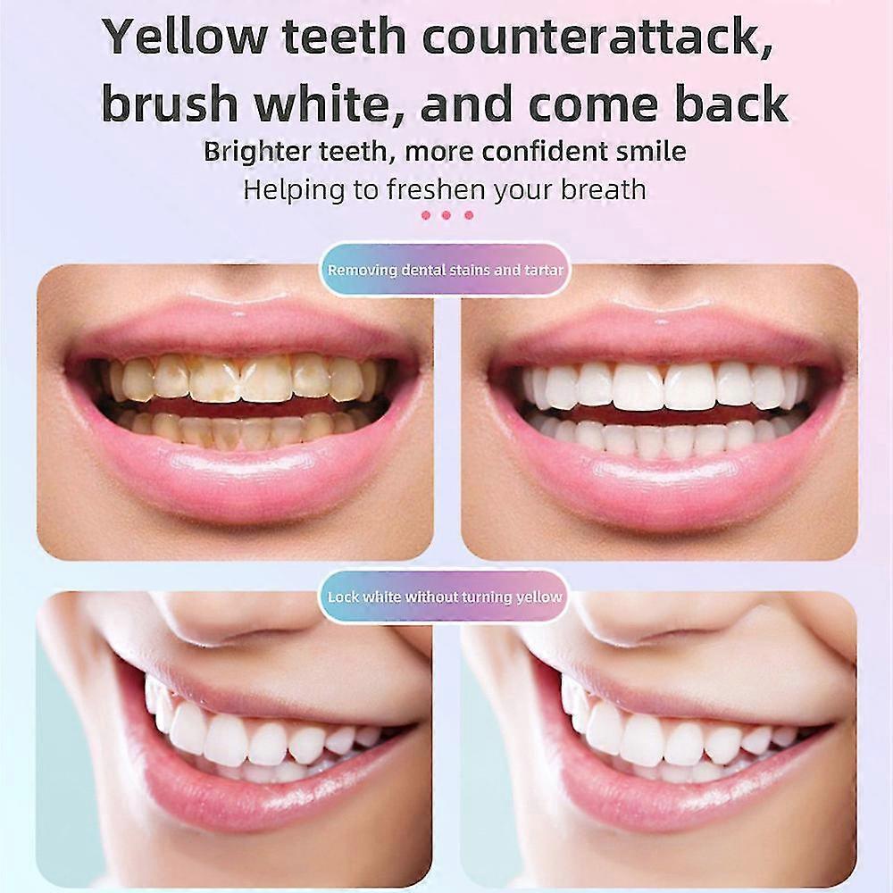 3pcs 100g Nicotinamide Bright White Anti-sensitive Toothpaste Whitening Toothpaste Remove Stains Plaque Fresh Breath Teeth Care