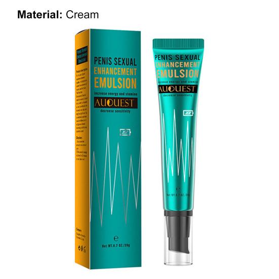 20g Enlargement Cream Safe Portable Universal Penis Sexual Enhancement Emulsion for External Use