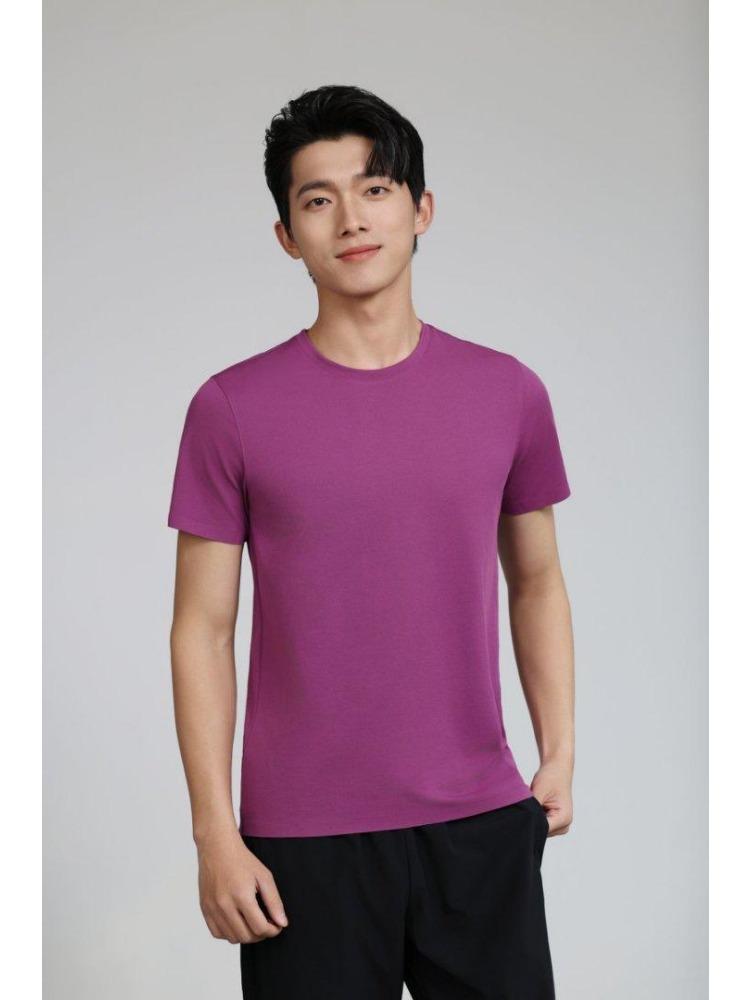 Summer Men's and Women's Short Sleeve T-shirt Soft Lightweight Unisex Cool  Round Neck Tshirt YG-253