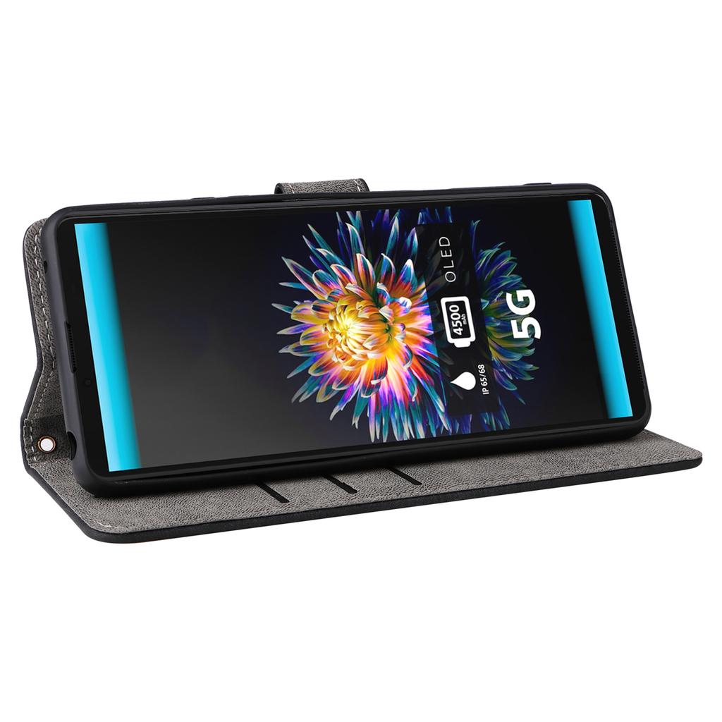For Sony Xperia 10 III 5G Case Flip Leather Phone Cover with RFID Blocking Wallet