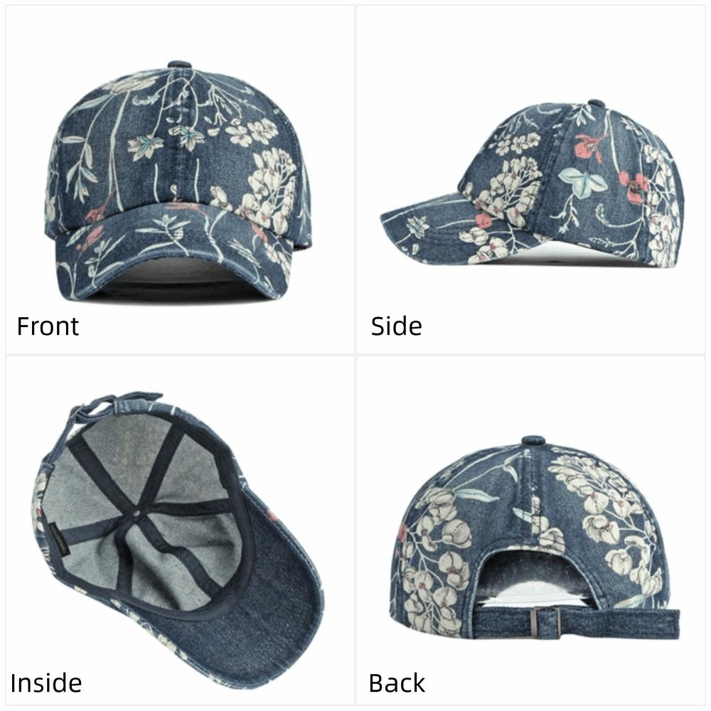 Cotton Baseball Cap Adjustable Dad Hat Trendy Sunscreen Hats  Outdoor Sports