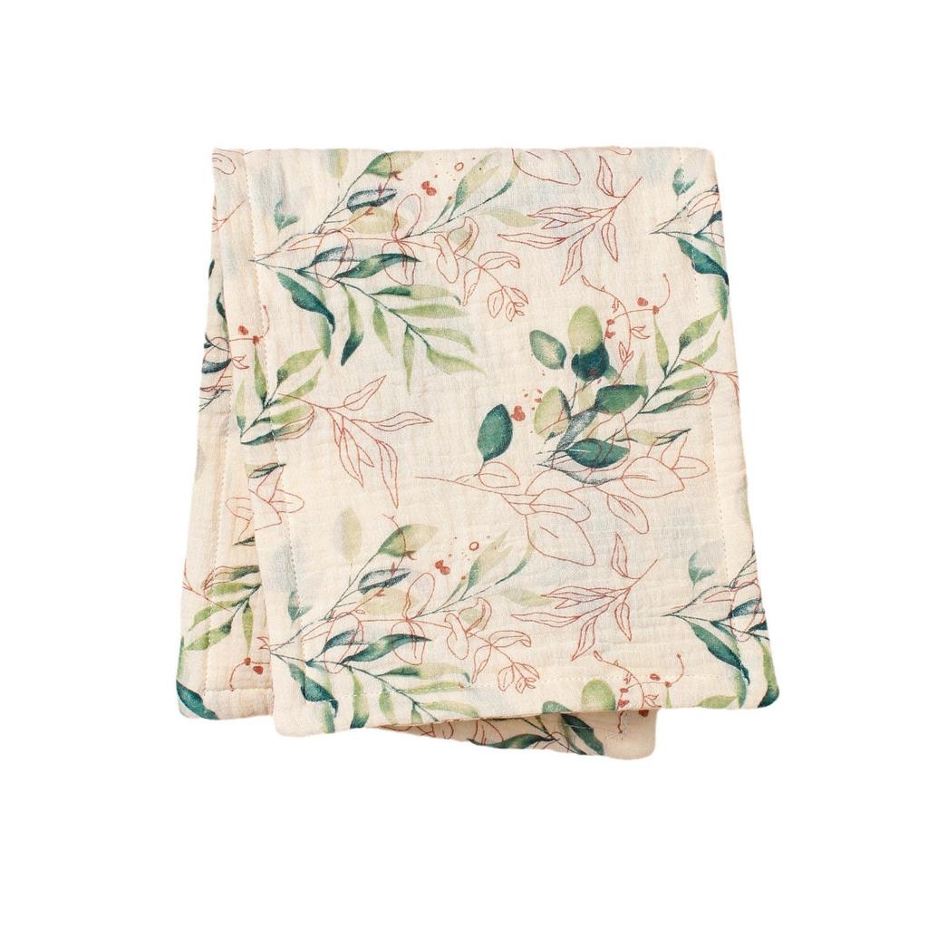 Cotton Crepe Baby Feeding Burp Towel 6 Layers Thickened Back Towel Baby Soothing Sweat Towel