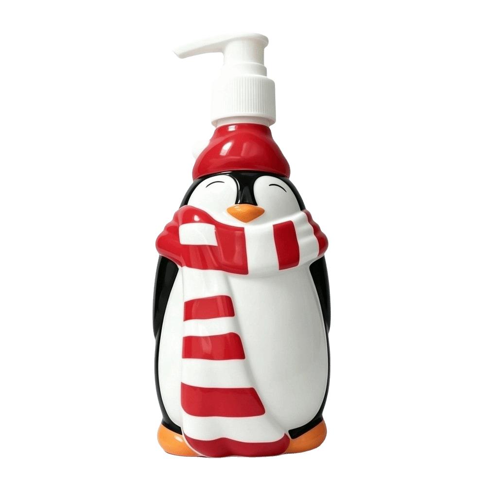 Santa Claus Lotion Dispenser Bottles Snowman Gel Hand Sanitizer Bottle Cosmetic Container Bathroom