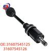 Compatible Half-Shafts for Mercedes-Benz & BMW: Part Numbers 31607529202, 31607545125, 31607545126