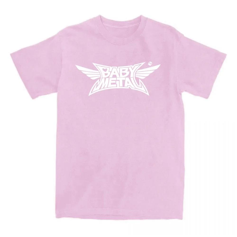 Japanese Band Babymetal Tshirt Short Sleeve Cotton Summer Tshirts For Wounisex Casual Unisex Hip Hop Streetwear Graphic Clothing