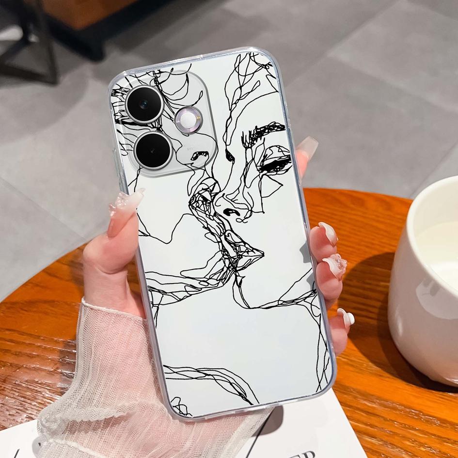 For Oppo A 5 A 5 Pro 5G Phone Case Beautiful Koi Pattern Clear Slim Silicone TPU Premium Protection Cover For OppoA5 A5Pro Funda