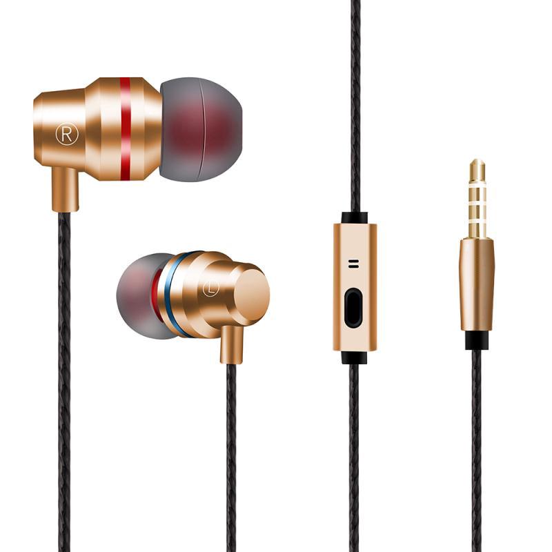 Buy In-ear headphones wired metal music 