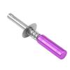 80103 Motor Zündkerze Glühkerze Aluminium Zündung für HSP 110 Nitro RC Auto (lila)
