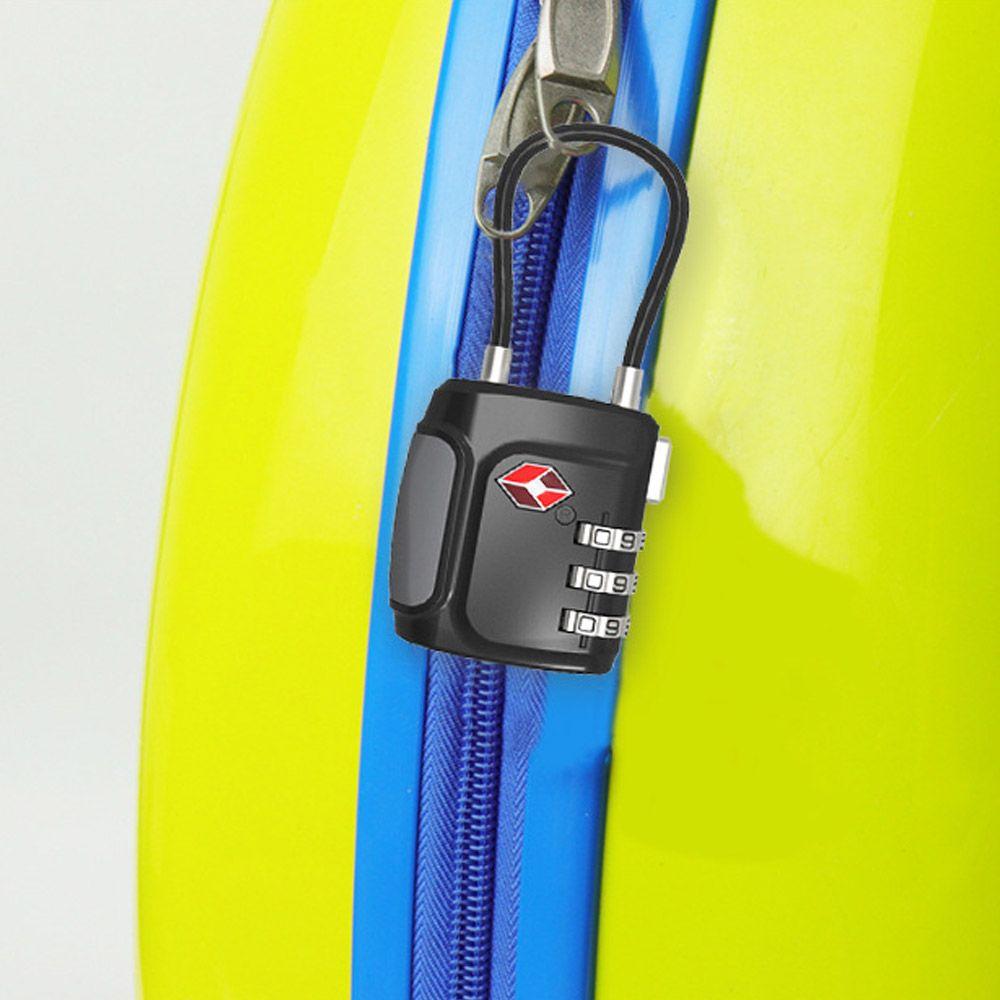 Anti-theft Lock Combination Lock TSA Customs Lock 3 Dial Digit Combination Lock Safely Code Lock