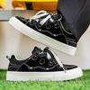 Fashion 2025 Autumn New Niche Designed Plaid Low Top Casual Shoes for Men Fashion Trend Comfortable Versatile Non Slip Lace Up Sneakers