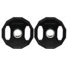 Olympic Weight Plates Set, Metal and Rubber Bumper Plates Weights Discs with 2"/5cm Holes, for Home Gym Weight Lifting Strength Training, 2 x 5kg