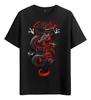 Tshirt Muscle Freaks Dragon Fuego Estilo Oriental Dragon