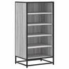 VidaXL Étagère à chaussures sonoma gris 48x38x97,5cm bois d'ingénierie, rangement de chaussures, armoire de rangement de 849207
