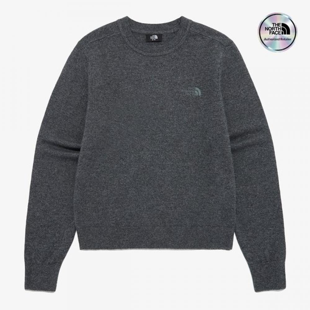 The North Face Women S Rioul Sweater Nt7aq83a Dark Gray DARK GRAY/085