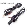 2,1x5,5mm Stecker Buchse Power Adapter DC Stecker Männlich Weiblich Kabel Draht Für DIY LED Streifen Lichter Elektrische Buchse 20AWG