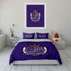 Crest Logo with Arrows Design Bedding Duvet Cover Set Duvet Cover Pillowcases  (1*Duvet Cover 2*Pillowcases, without duvet insert)