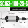 SCJ Adjustable Stroke High Thrust Pneumatic Cylinder SCJ32-160