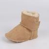 HoneyCherry Winter  Baby Sheepskin Fur Snow Boots Baby Soft Soled Warm Toddler Boots