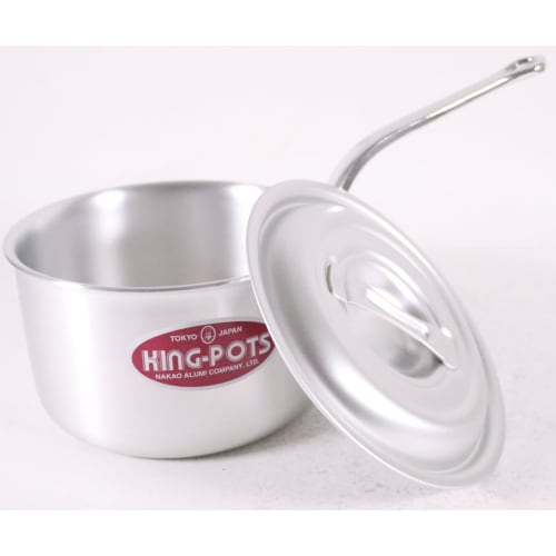 Nakao Aluminum Manufacturing King Deep Saucepan (with measuring scale) 18cm