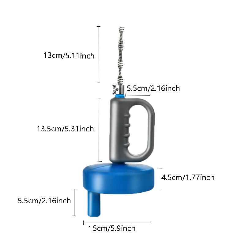 5/10 Meters Adjustable Manual Drain Dredger Home Hotel Toilet Cleaner Handheld Extendable Bathroom Kitchen Cleaning Tools
