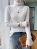 Women's Slim Fit Cashmere Turtleneck Sweater - Soft, Smooth, High-Neck Base Layer, Flattering Fit.