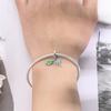 Original Copper Charms Luxury Blue Dragonfly Green Leaf Pendant Beads Fit Bracelet Diy Women Making Delicate Gift