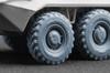 Armored Personnel Carrier Wheel Set Trumpeter Plastic Model Parts SCXWM72013 Scale-X 1/72 BTR-80 KI-113 (9 Pieces) (For Ace) (Military Vehicle)