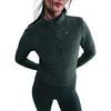 Nike Abbigliamento Sportivo Phoenix Peluche Donna Slim Manica Lunga Accogliente Pile Zip 1/2 Top FV8029-338