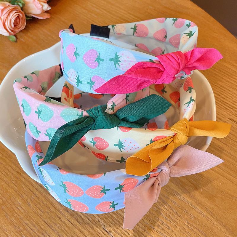 4 kusy Dívčí Dětské Vlasové Doplňky Čelenka Protiskluzová