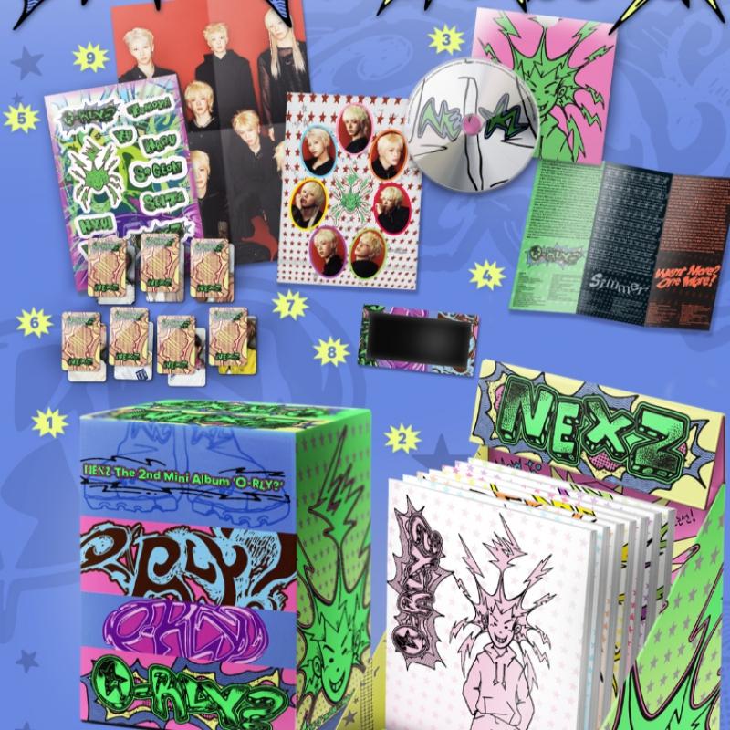 Nexz   O Rly    2. Mini-Album  bOOklet Set Ver. 
